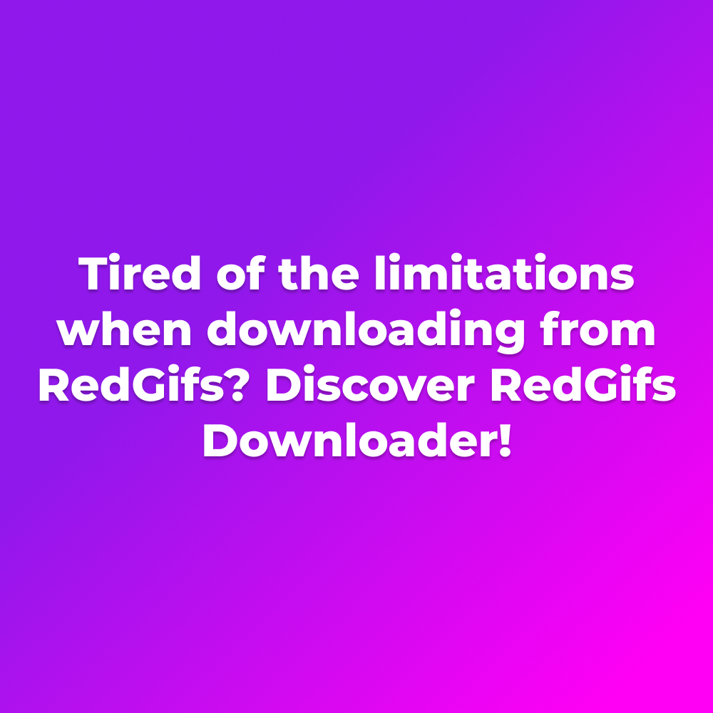 RedGifs Downloader is the perfect solution to download GIFs, Photos and Videos from RedGifs